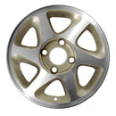 1998 nissan altima wheel 15 machined tan aluminum 4 lug w62354mt 1