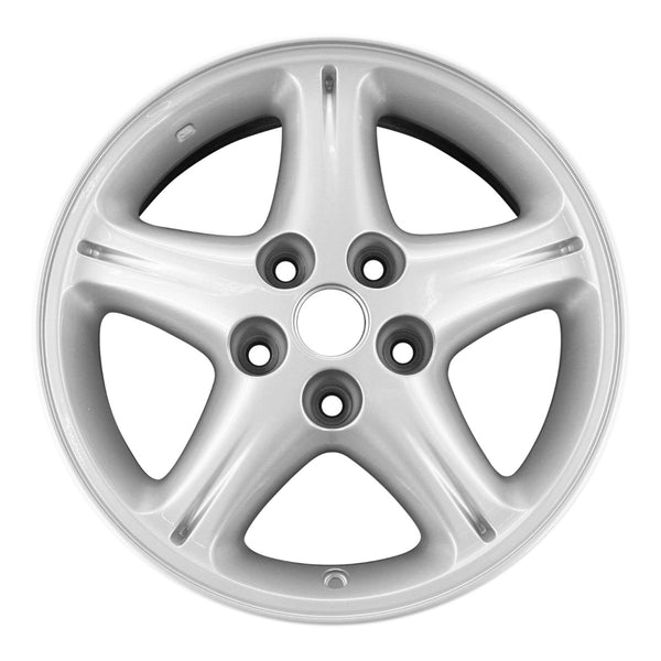 1999 nissan maxima wheel 16 silver aluminum 5 lug w62375s 3