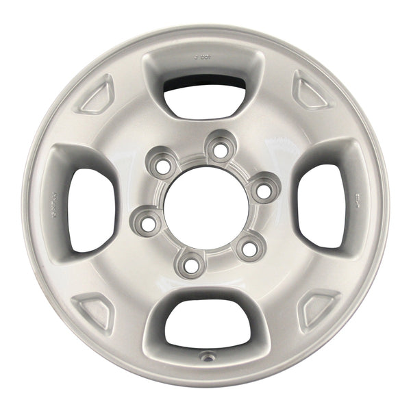 2000 nissan xterra wheel 15 silver aluminum 6 lug w62381s 1