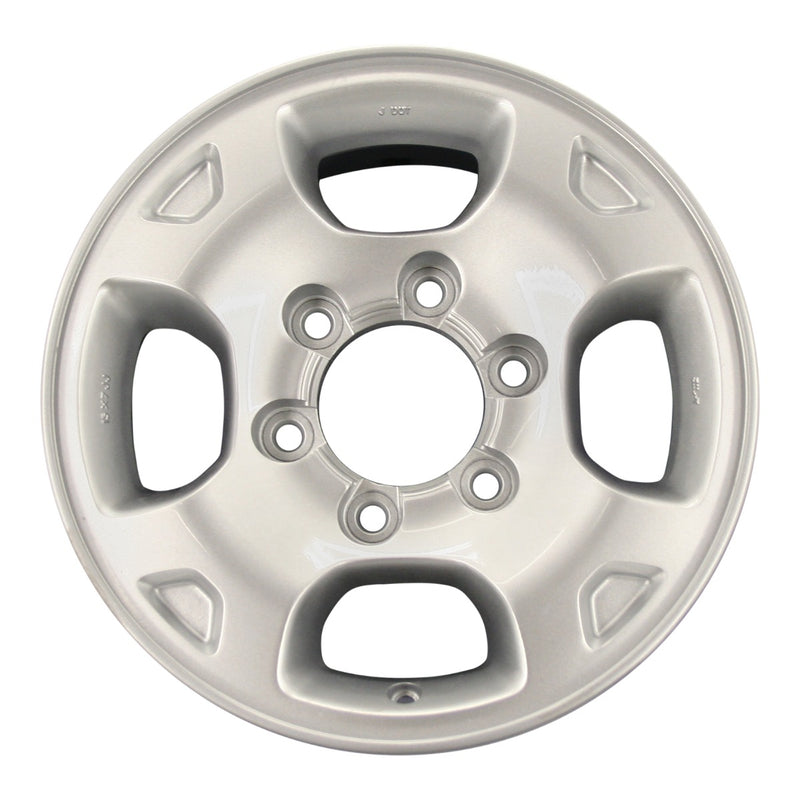 2001 nissan xterra wheel 15 silver aluminum 6 lug w62381s 2