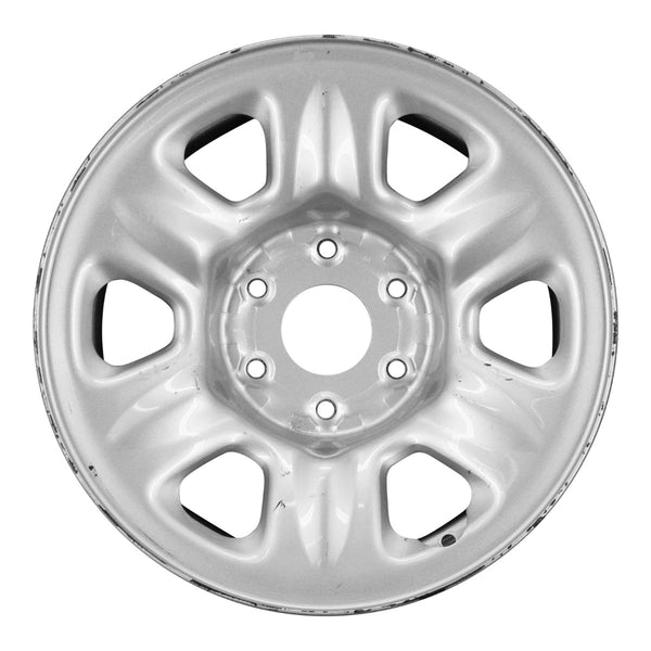 2005 nissan titan wheel 17 silver steel 6 lug w62436s 2