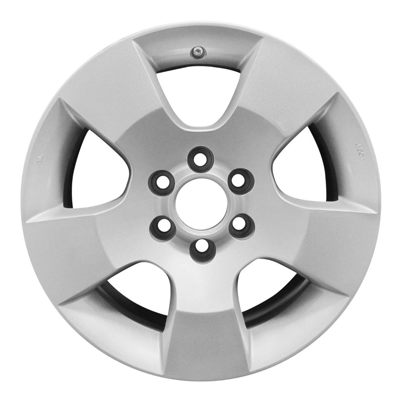 2005 nissan pathfinder wheel 16 silver aluminum 6 lug w62447s 1