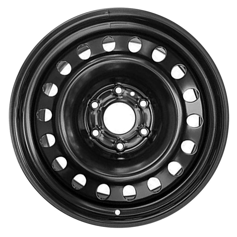 2011 nissan armada wheel 18 black steel 6 lug w62491b 18