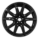 2013 nissan gt wheel 20 black aluminum 5 lug w62570b 2