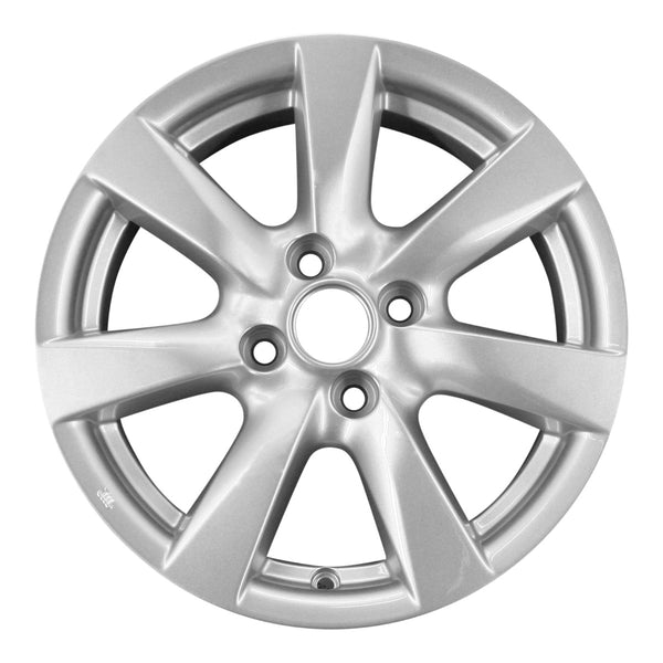 2012 nissan versa wheel 15 silver aluminum 4 lug w62578s 1