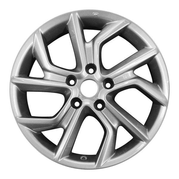 2015 nissan sentra wheel 17 silver aluminum 5 lug rw62600s 3