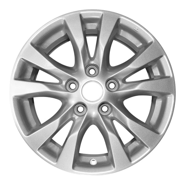 2014 nissan altima wheel 16 silver aluminum 5 lug rw62718s 1