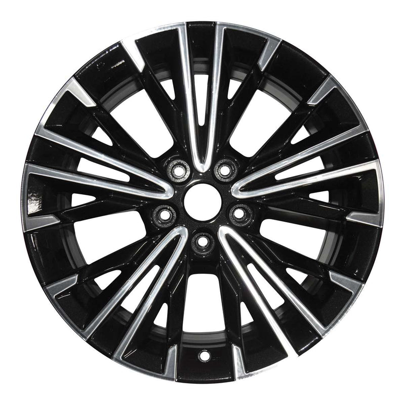 2019 nissan maxima wheel 18 machined black aluminum 5 lug w62722mb 4