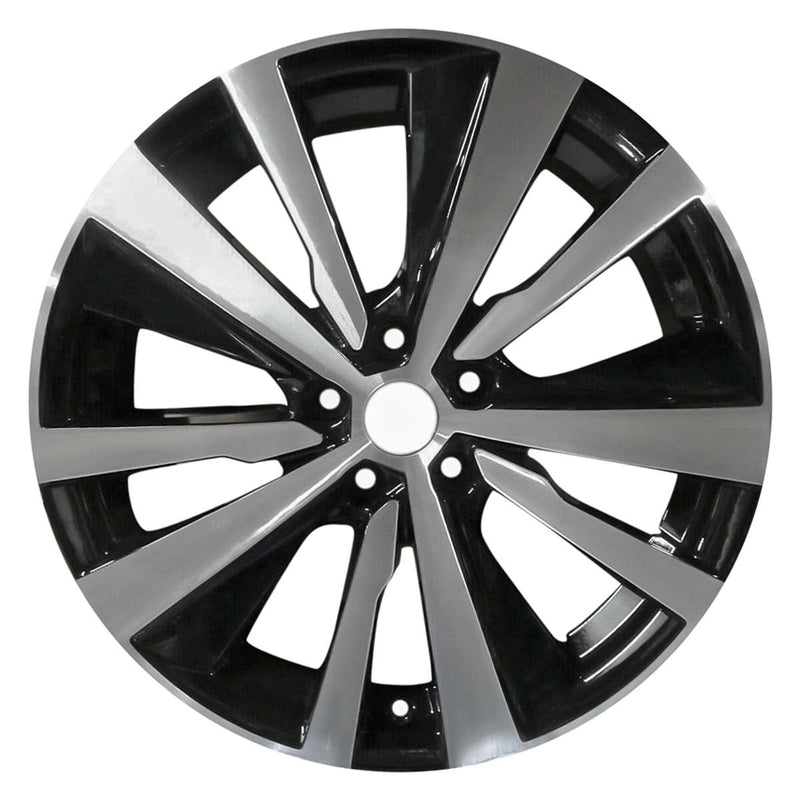 2019 nissan altima wheel 19 machined gloss black aluminum 5 lug rw62785mb 1