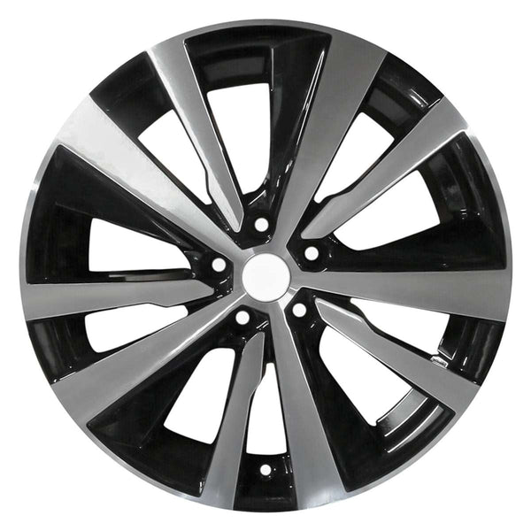 2021 nissan altima wheel 19 machined gloss black aluminum 5 lug rw62785mb 3