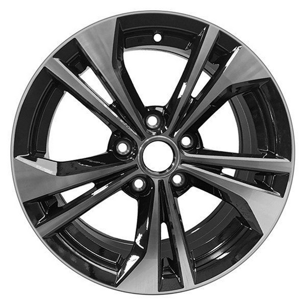 2021 nissan sentra wheel 16 black aluminum 5 lug rw62822b 2