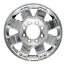 2003 hummer h2 wheel 17 polished aluminum 8 lug w6305p 1