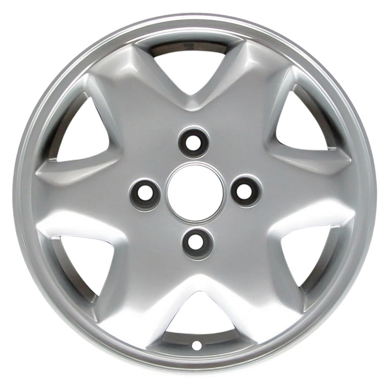 1995 honda accord wheel 15 silver aluminum 4 lug w63745s 1