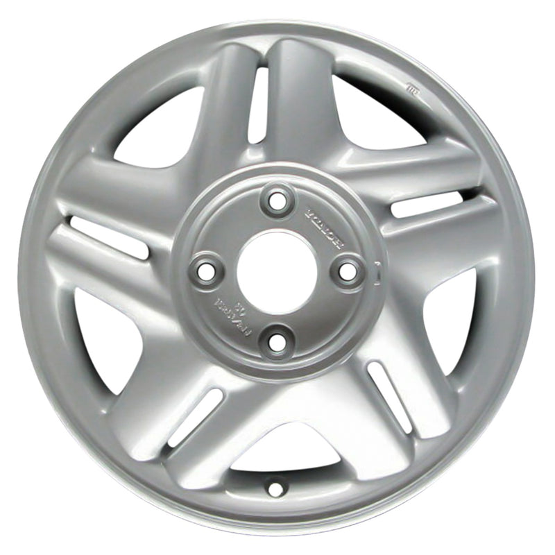 1996 honda accord wheel 15 silver aluminum 4 lug w63752s 1