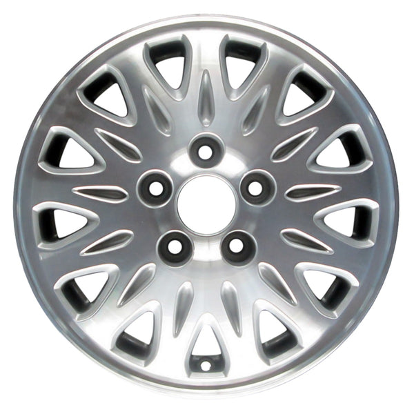 1997 honda odyssey wheel 15 machined silver aluminum 4 lug w63763ms 1