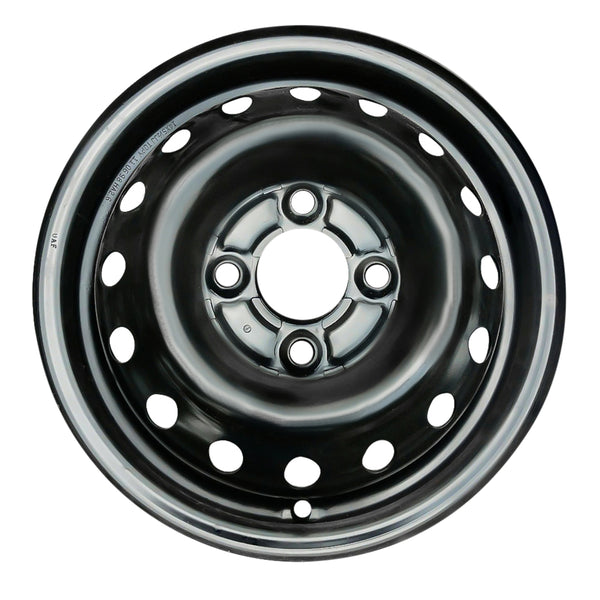 1999 honda accord wheel 14 black steel 4 lug w63772b 2