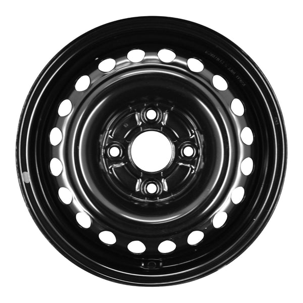 2001 honda accord wheel 15 black steel 4 lug rw63773b 4