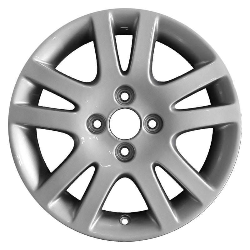 2003 honda civic wheel 15 silver aluminum 4 lug w63846s 3