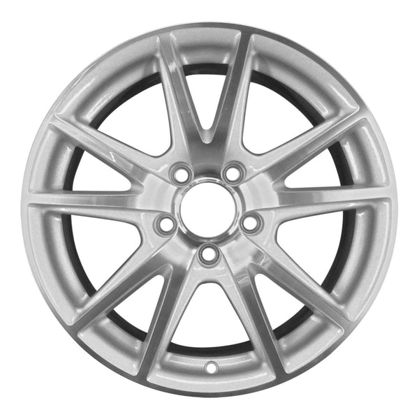 2005 honda s2000 wheel 17 machined silver aluminum 5 lug w63873ms 2