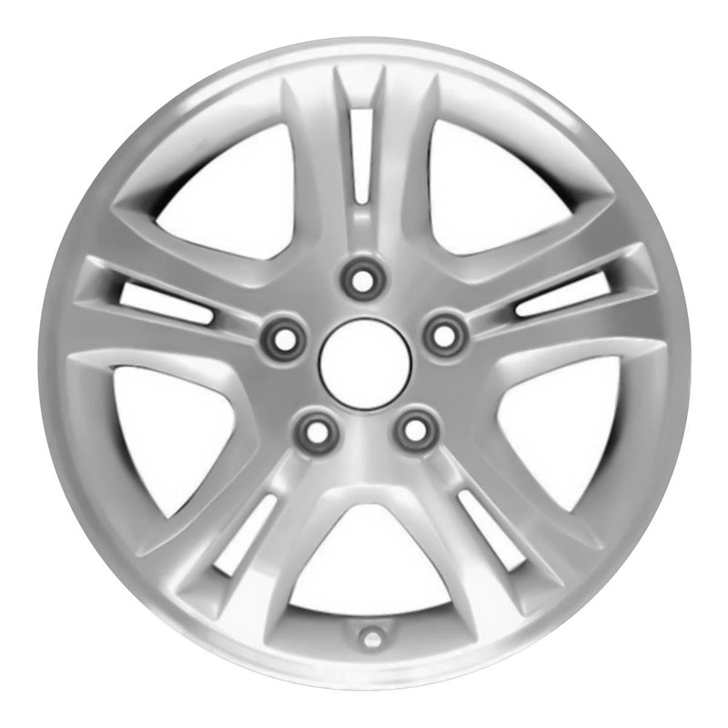 2006 honda accord wheel 16 silver aluminum 5 lug w63907s 1