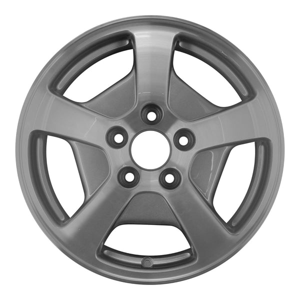 2007 honda accord wheel 17 machined charcoal aluminum 5 lug w63910mc 2