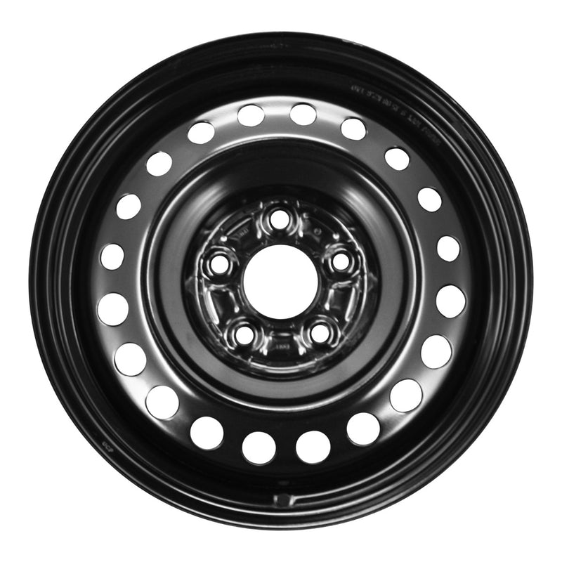 2011 honda element wheel 16 black steel 5 lug w63922b 5