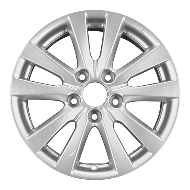 2012 honda civic wheel 16 silver aluminum 5 lug rw64024s 1