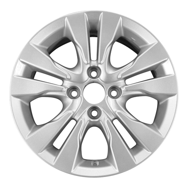 2013 honda insight wheel 15 silver aluminum 4 lug w64036s 2