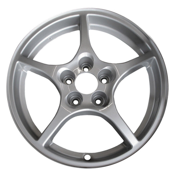 2014 honda accord wheel 17 silver aluminum 5 lug w64059s 1