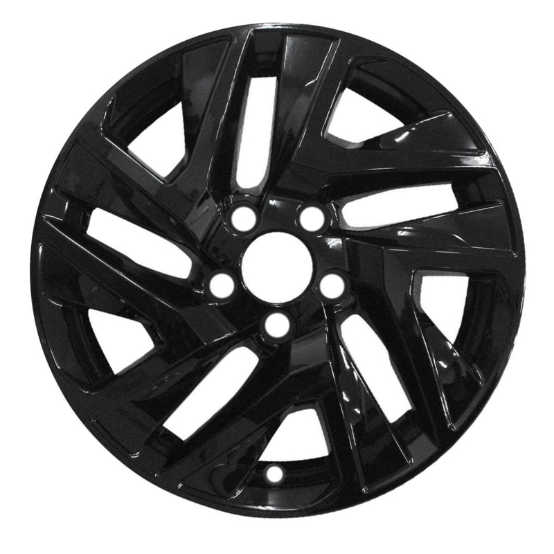 2018 honda civic wheel 17 black aluminum 5 lug w64069b 4