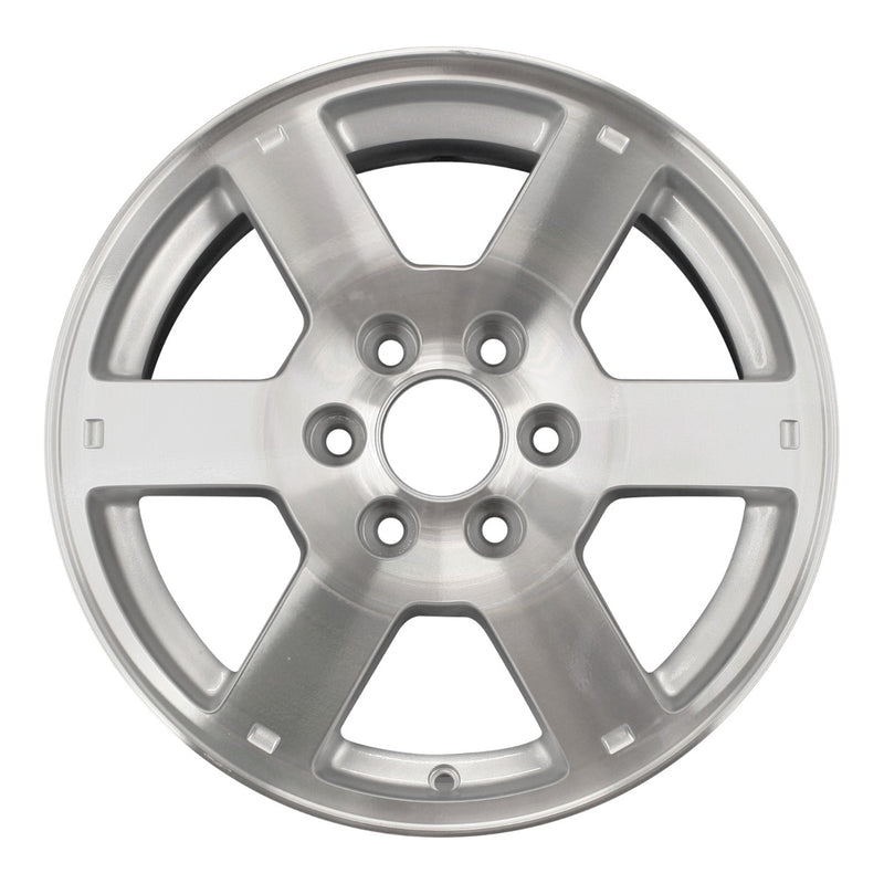 2008 isuzu ascender wheel 17 machined silver aluminum 5 lug w64244ms 5