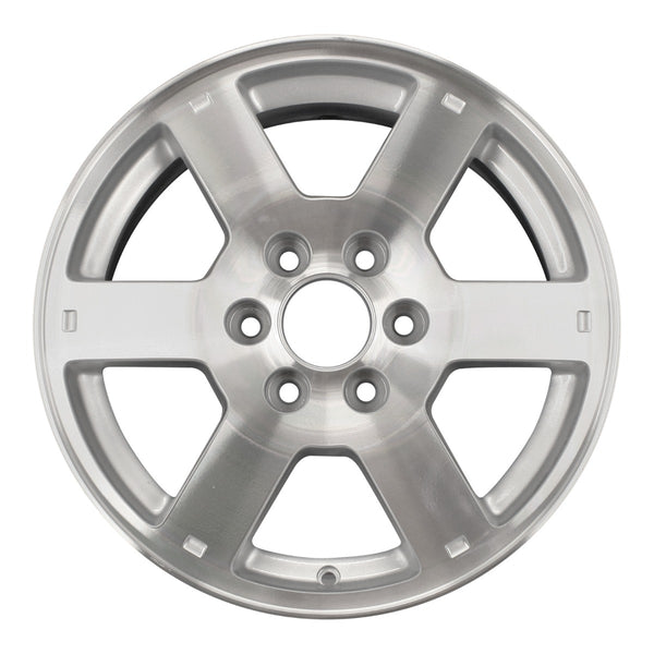 2006 isuzu ascender wheel 17 machined silver aluminum 5 lug w64244ms 3