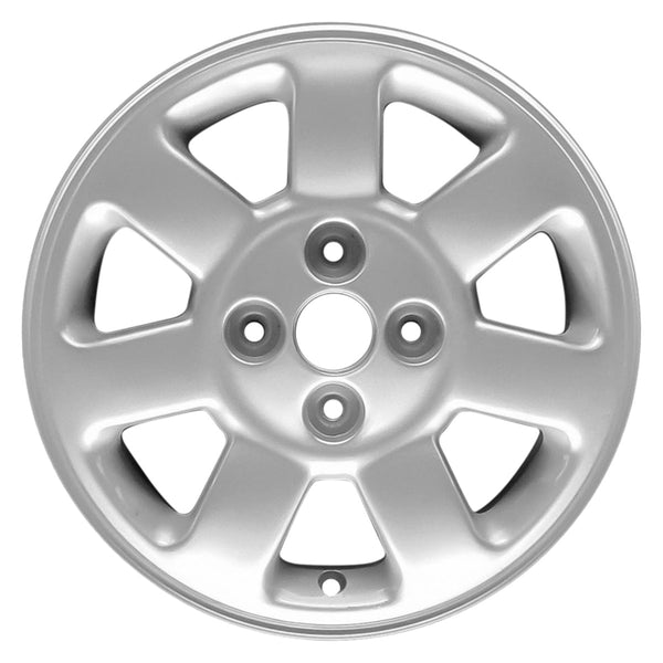 1994 mazda protege wheel 14 silver aluminum 4 lug w64752s 3