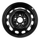 1999 mazda 626 wheel 15 black steel 5 lug w64802b 2