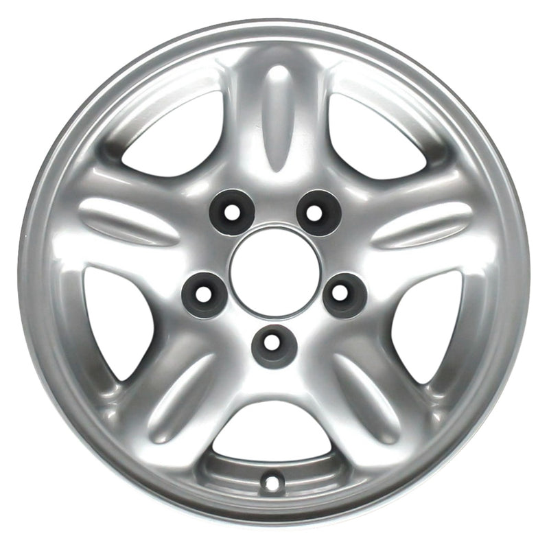 1996 mazda b4000 wheel 14 silver aluminum 5 lug w64808s 29