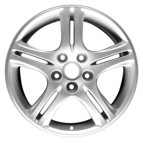 2003 mazda protege wheel 17 silver aluminum 5 lug w64842s 3