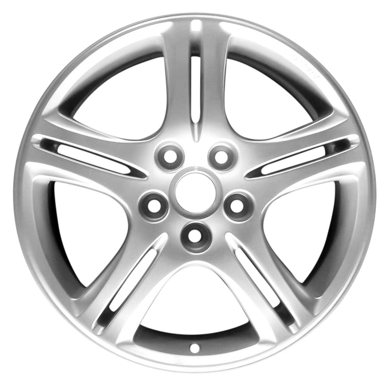 2001 mazda protege wheel 17 silver aluminum 5 lug w64842s 1