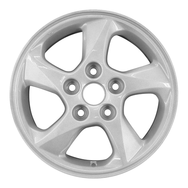 2003 mazda mpv wheel 15 silver aluminum 5 lug w64847s 1