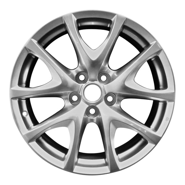 2008 mazda rx8 wheel 18 hyper aluminum 5 lug w64901h 1