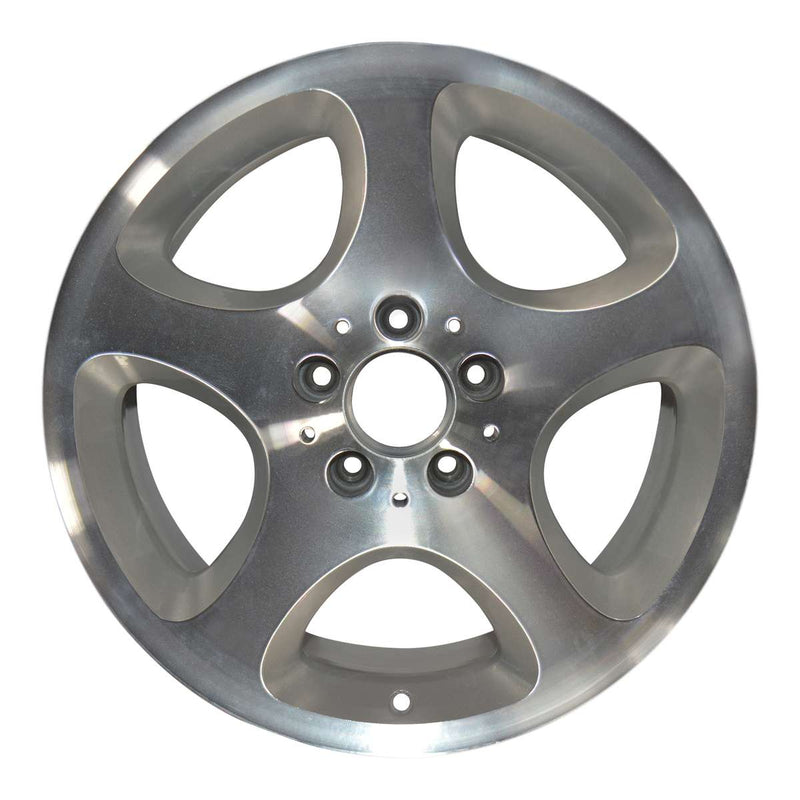 2000 mercedes e320 wheel 17 machined silver aluminum 5 lug w65195ms 12