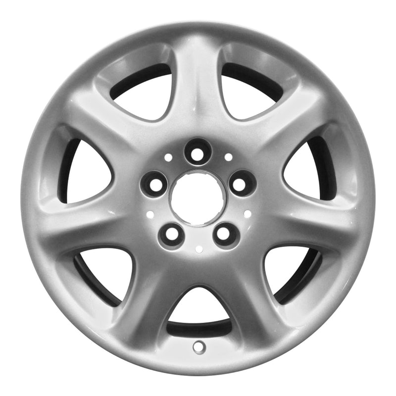 2001 mercedes s430 wheel 16 silver aluminum 5 lug w65204s 1