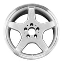 2002 mercedes clk430 wheel 17 machined silver aluminum 5 lug w65258ms 1
