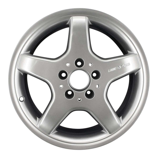 2002 mercedes slk320 wheel 17 hyper aluminum 5 lug w65272h 1