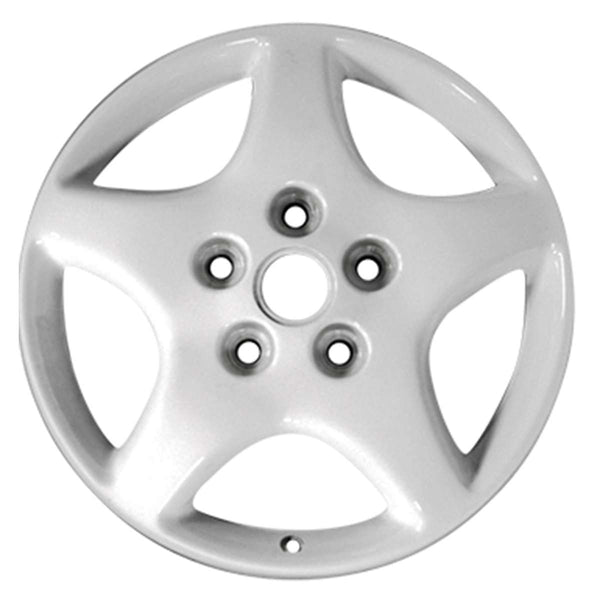 1998 pontiac grand wheel 16 white aluminum 5 lug w6529w 7