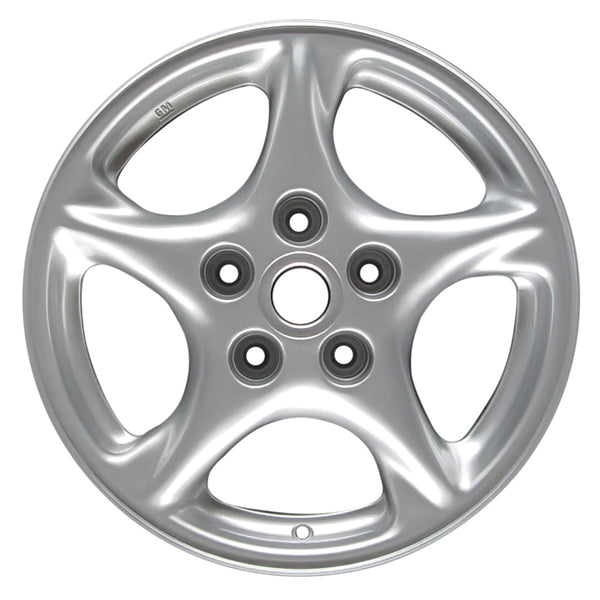 2001 pontiac firebird wheel 16 silver aluminum 5 lug w6530s 4