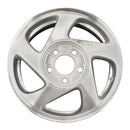 1999 pontiac grand wheel 15 machined silver aluminum 5 lug w6532ms 1