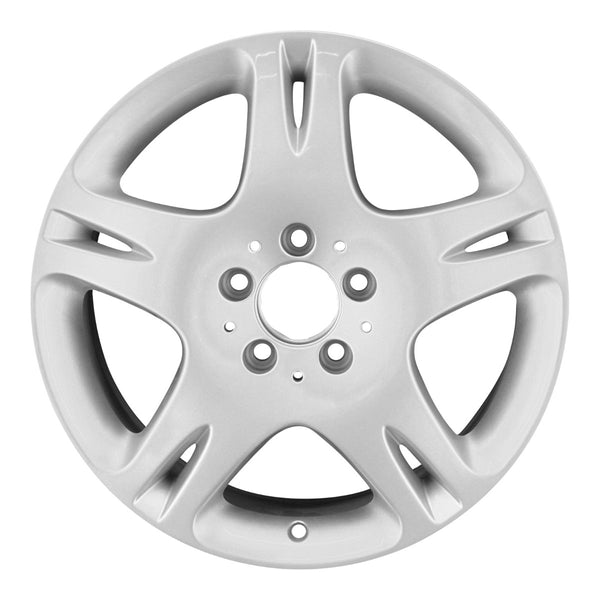 2005 mercedes cl500 wheel 17 silver aluminum 5 lug w65350s 3