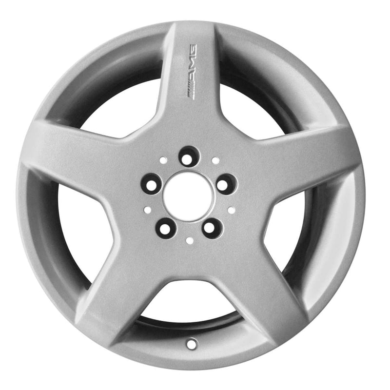 2005 mercedes cl600 wheel 18 silver aluminum 5 lug w65352s 2