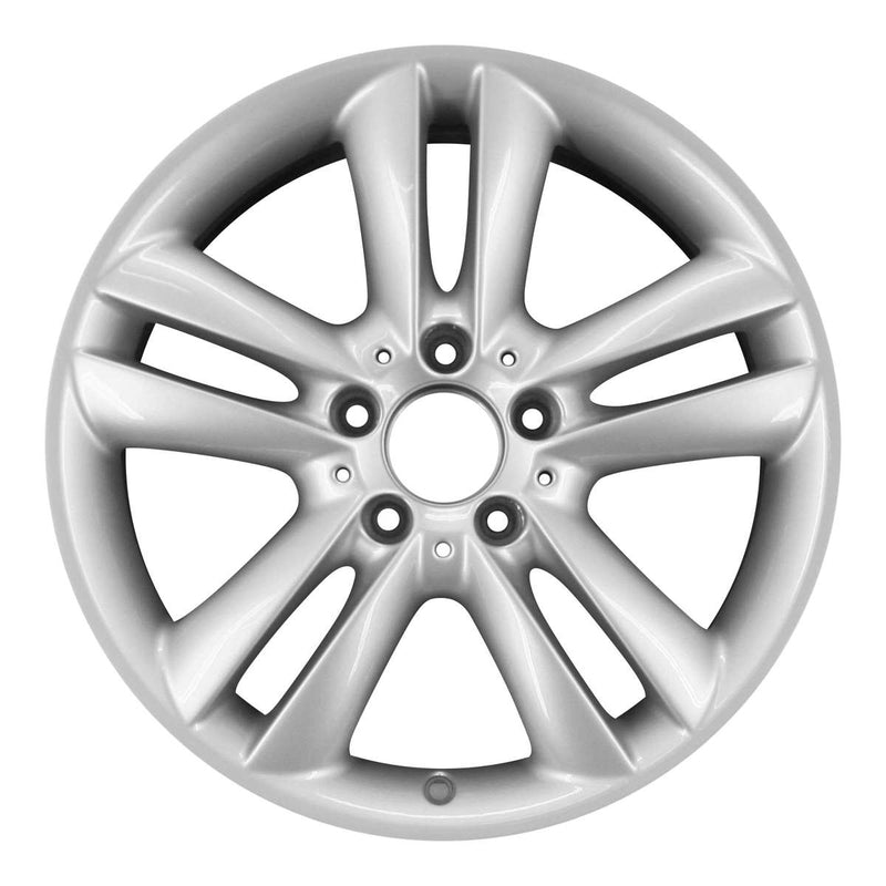 2009 mercedes clk350 wheel 17 silver aluminum 5 lug w65388s 4