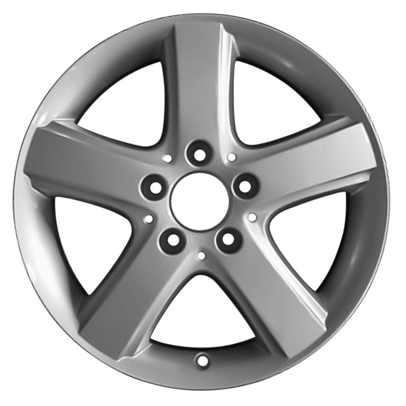 2006 mercedes b200 wheel 16 silver aluminum 5 lug w65410s 1